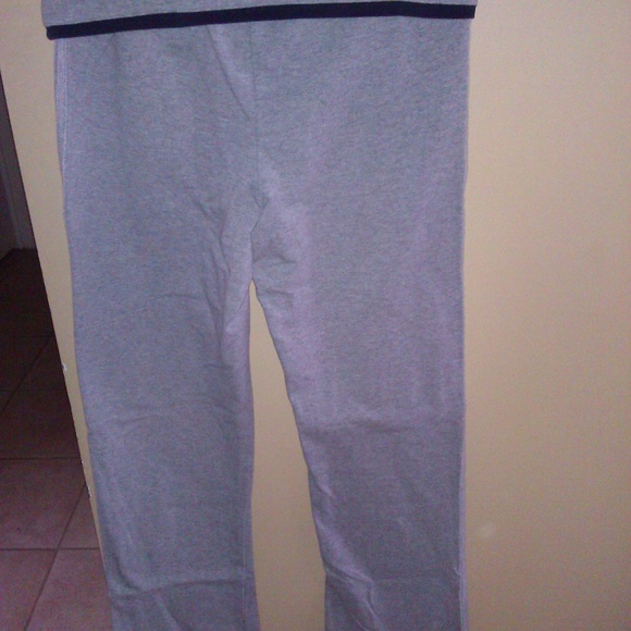 Campus Crew Grey Navy Yoga Pants Size S NWT - Picture 4 of 4